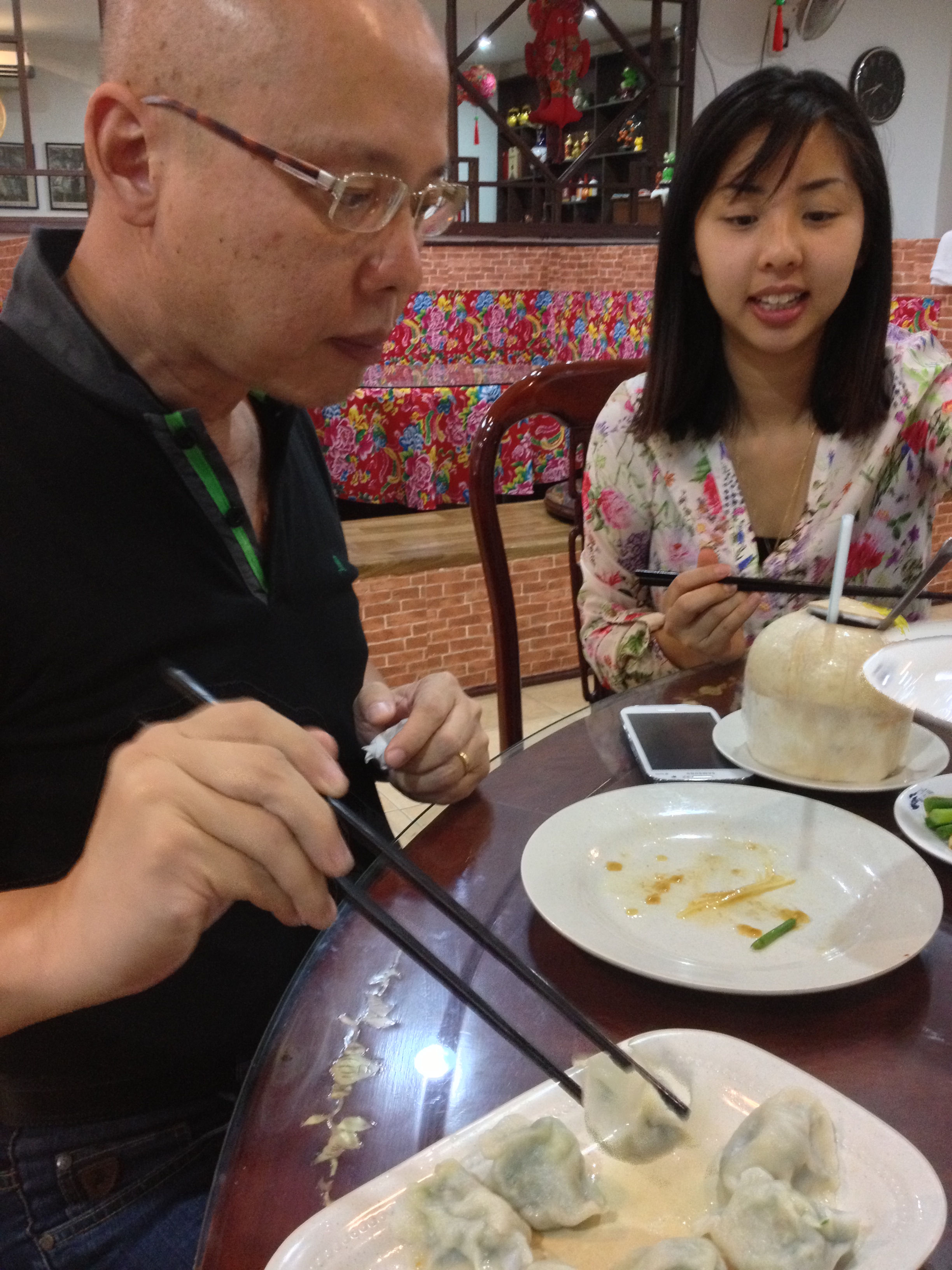 Dad likes 'em dumplings