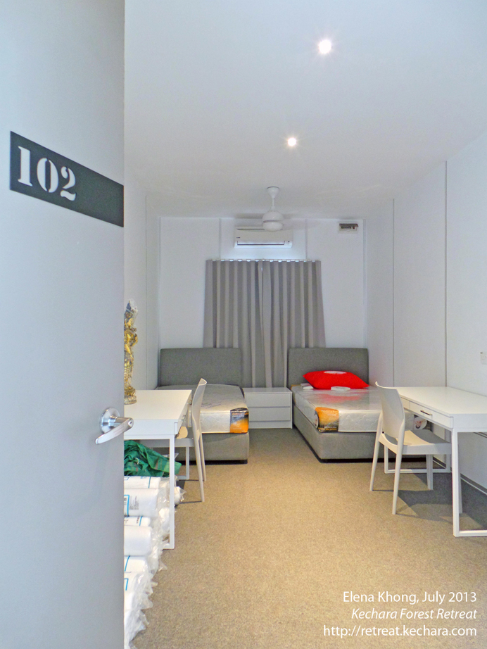 Guest and staff rooms in Dukkar Apartments