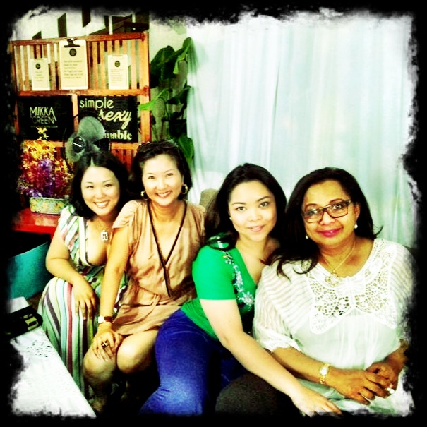 Like mother, like daughter: Mum and I with Tunku Kaiyisah and her mum Tengku Aishah