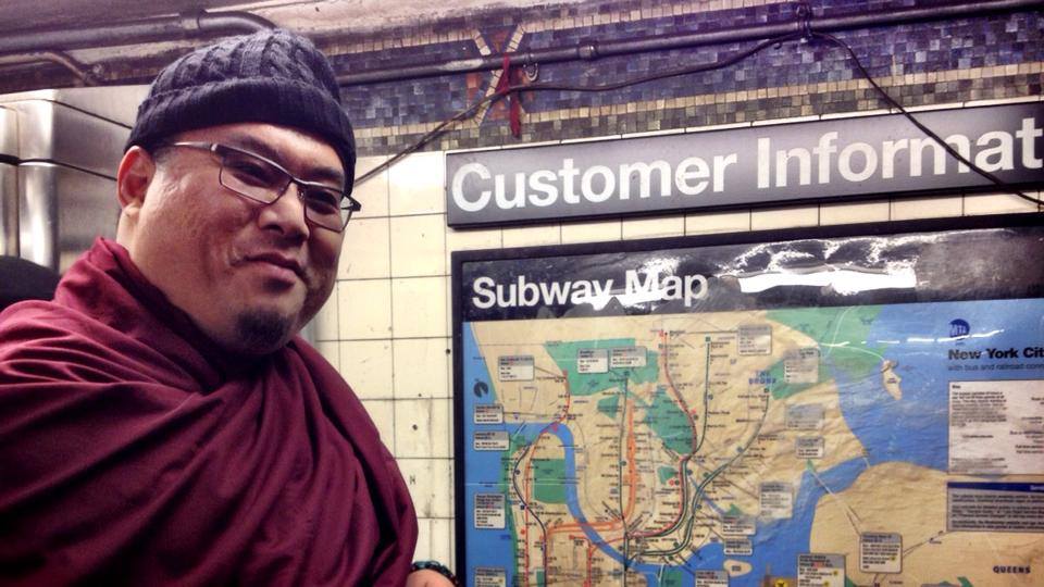 Yes, Rinpoche really is in New York City, we haven't been making it up!
